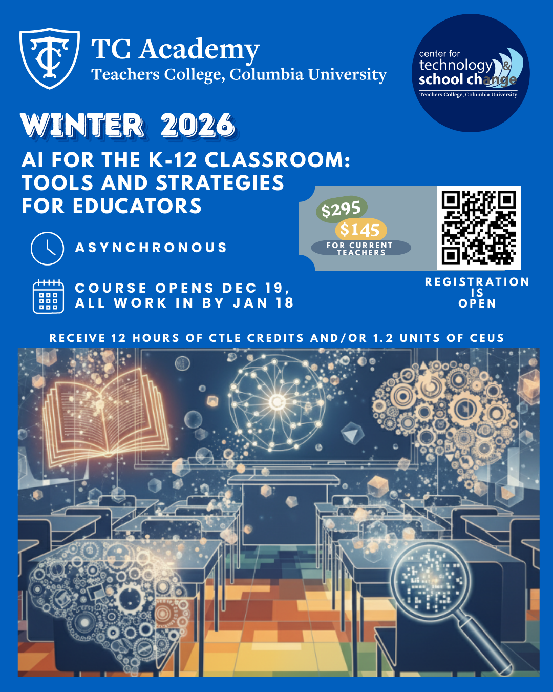 Flyer for CTSC's Winter Session 2026 Course